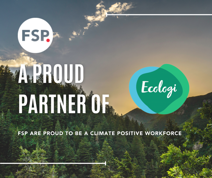 FSP joins Ecologi and becomes a Climate Positive Workforce