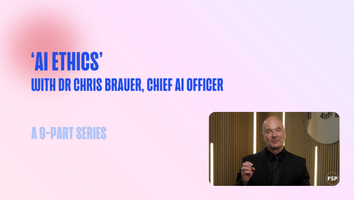 ‘AI Ethics’ – With Dr Chris Brauer